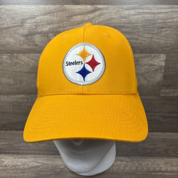 NFL Other - Pittsburgh Steelers NFL Cap Hat Gold Adjustable Snapback One Size NFL Football